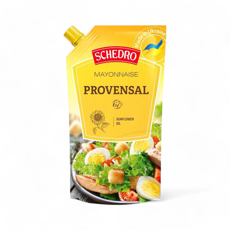 Schedro Mayonnaise For Salad "Provansal" 67% Fat 327Ml - Eden's Market