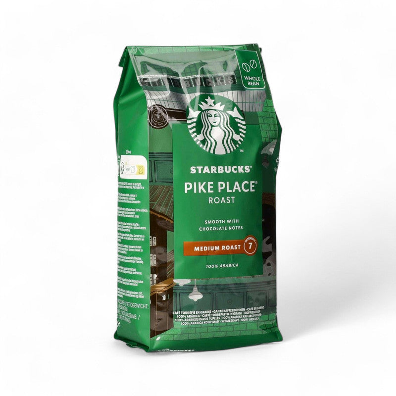 Starbucks Pike Place Roast Medium 7 Arabica Coffee Beans 1000Gr - Eden's Market