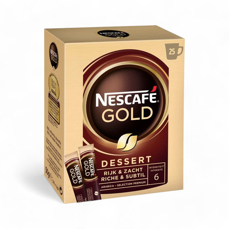 Nescafe Gold Dessert Rich And Subtle 6 Intensity 25 Piece - Eden's Market