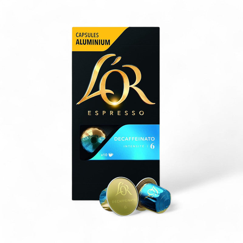 L'Or Espresso Decaffeinato N6 Coffee Capsules 10 Piece - Eden's Market