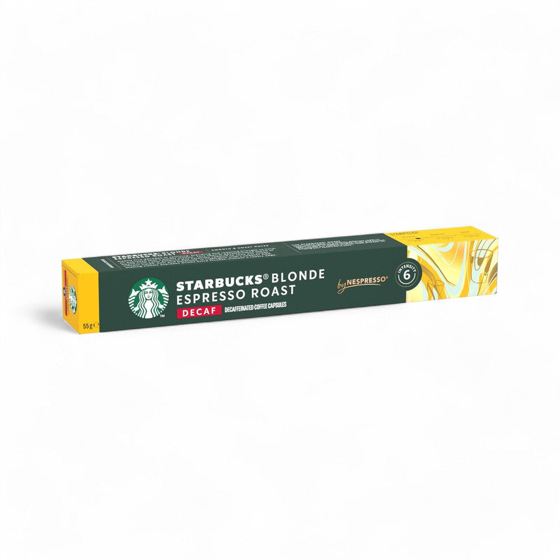 Starbucks Blonde Espresso Roast Decaf N6 Coffee Capsules 10 Piece - Eden's Market