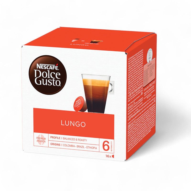 Nescafe Dolce Gusto Café Lungo N6 Coffee Capsules 16 Piece - Eden's Market