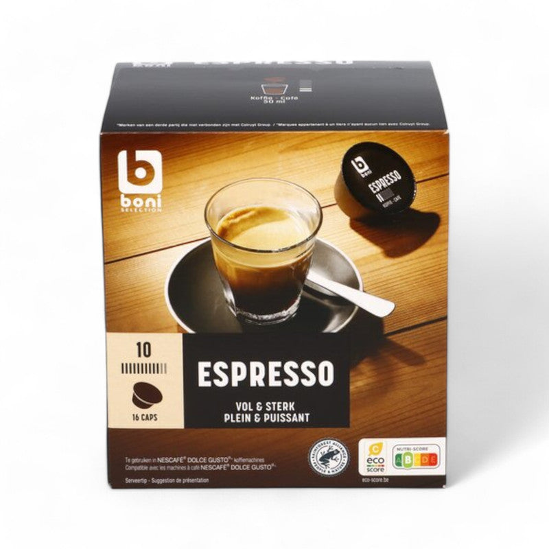 Boni Espresso N10 Coffee Capsules 16 Piece - Eden's Market