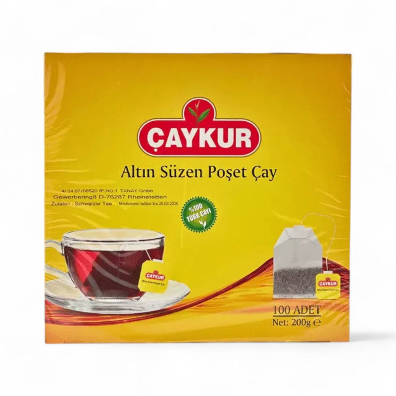 Caykur Black Ceylon Tea Bags 200Gr - Eden's Market