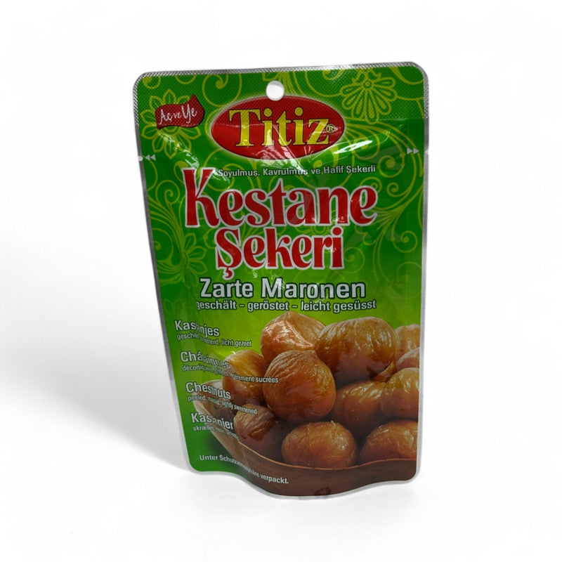 Titiz Tender Chestnuts Roasted & Lightly Sweetened 125Gr - Eden's Market