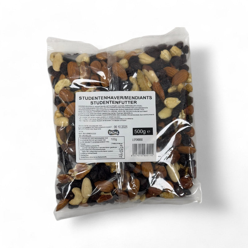 Tadal Student Nuts Mix 500Gr - Eden's Market