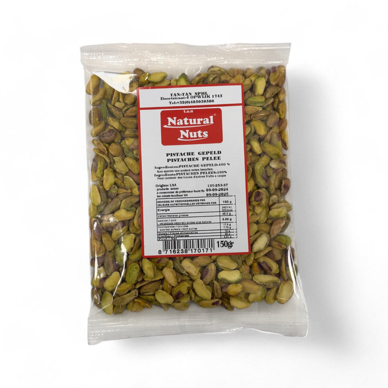 Natural Nuts Peeled Pistachios 150Gr - Eden's Market