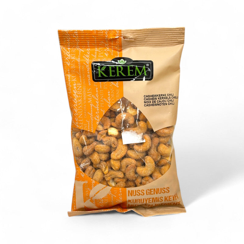 Kerem Spicy Cashew Nuts 250Gr - Eden's Market