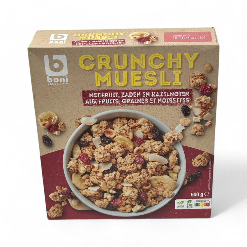 Boni Crunchy Muesli With Fruit 500Gr - Eden's Market