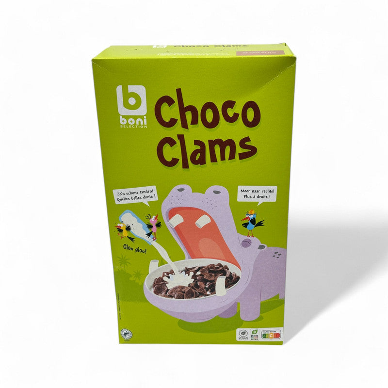 Boni Choco Clams Chocolate Cereal 750Gr - Eden's Market