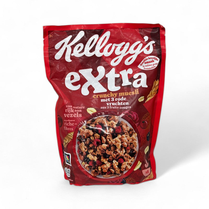 Kellogg'S Extra Crunchy Muesli With 3 Red Fruits 375Gr - Eden's Market