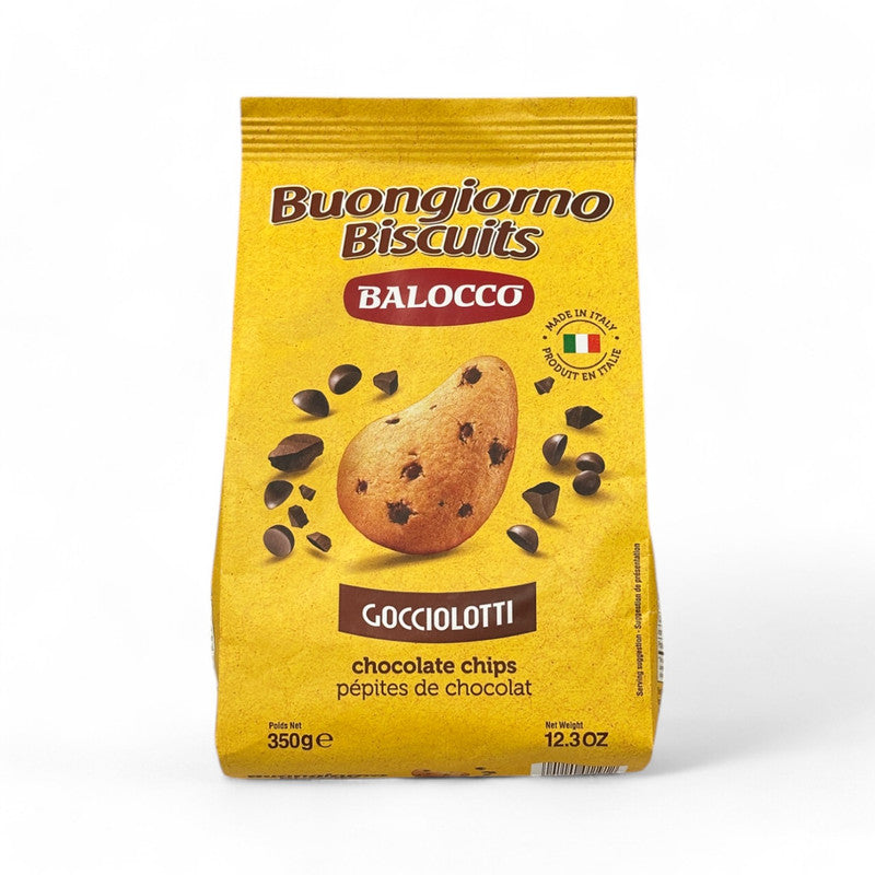 Balocco Buongiorno Chocolate Chip Biscuits 350Gr - Eden's Market