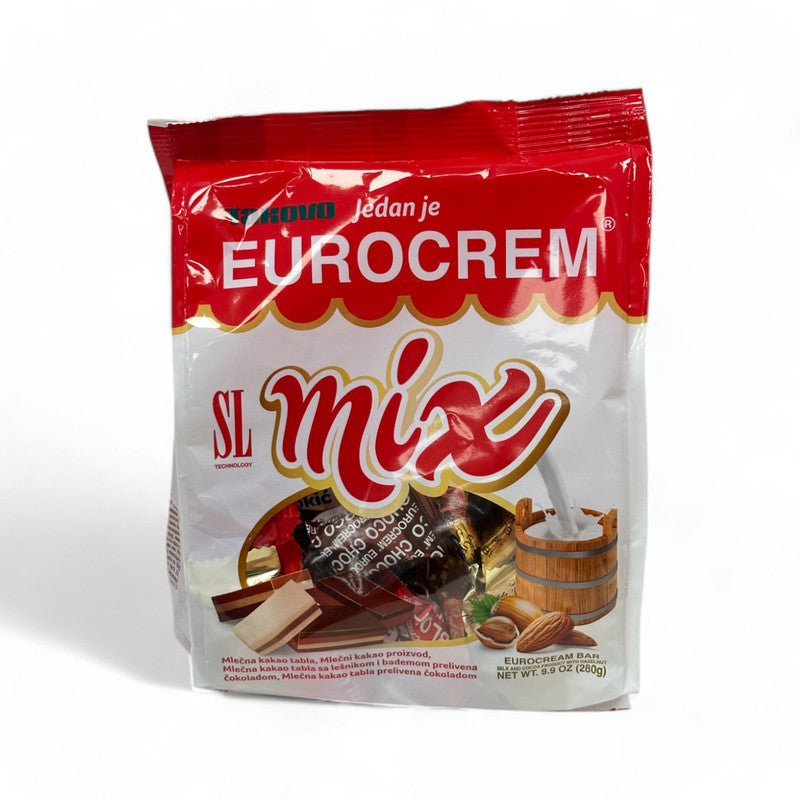 Takovo Eurocrem Mix Mini Mixed Chocolate Bars 280Gr - Eden's Market