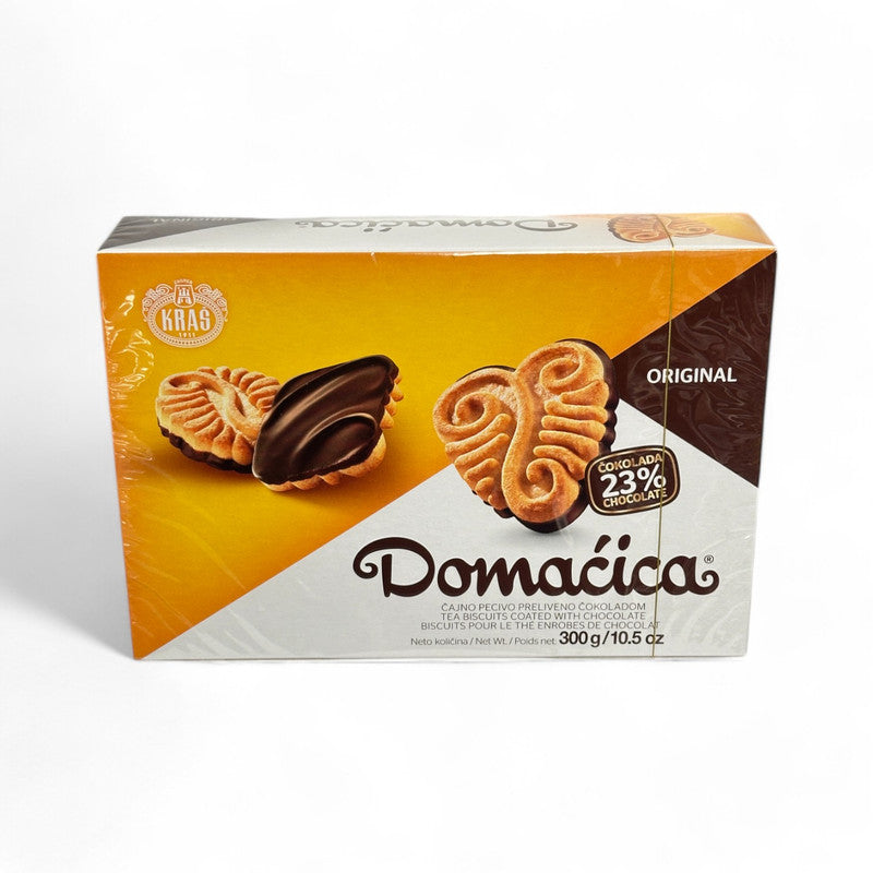 Kras Tea Biscuits Coated With Chocolate 300Gr - Eden's Market