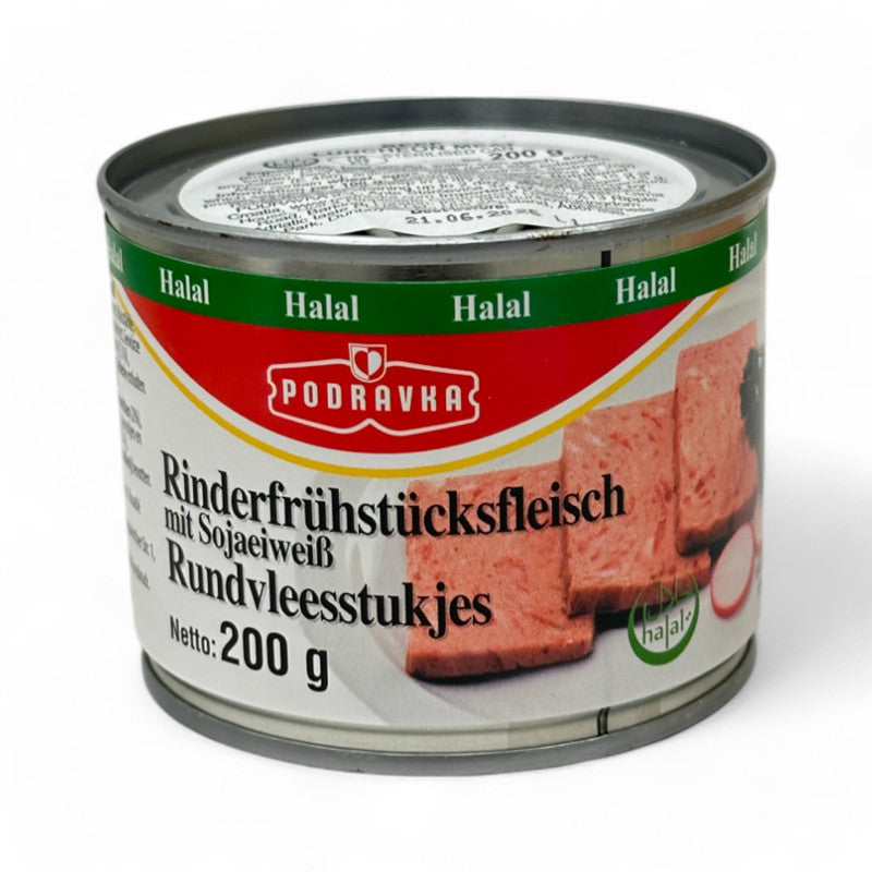 Podravka Halal Luncheon Beef Pieces 200Gr - Eden's Market