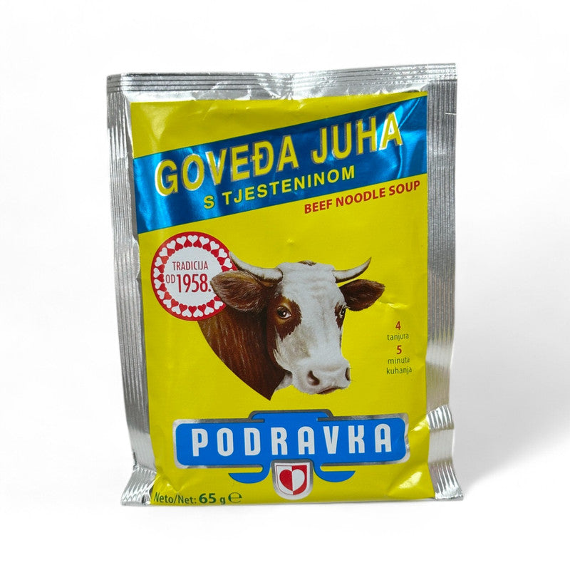 Podravka Beef Noodle Soup 65Gr - Eden's Market