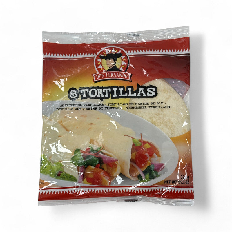 Don Fernando Tortilla Wraps 8 Piece 320Gr - Eden's Market