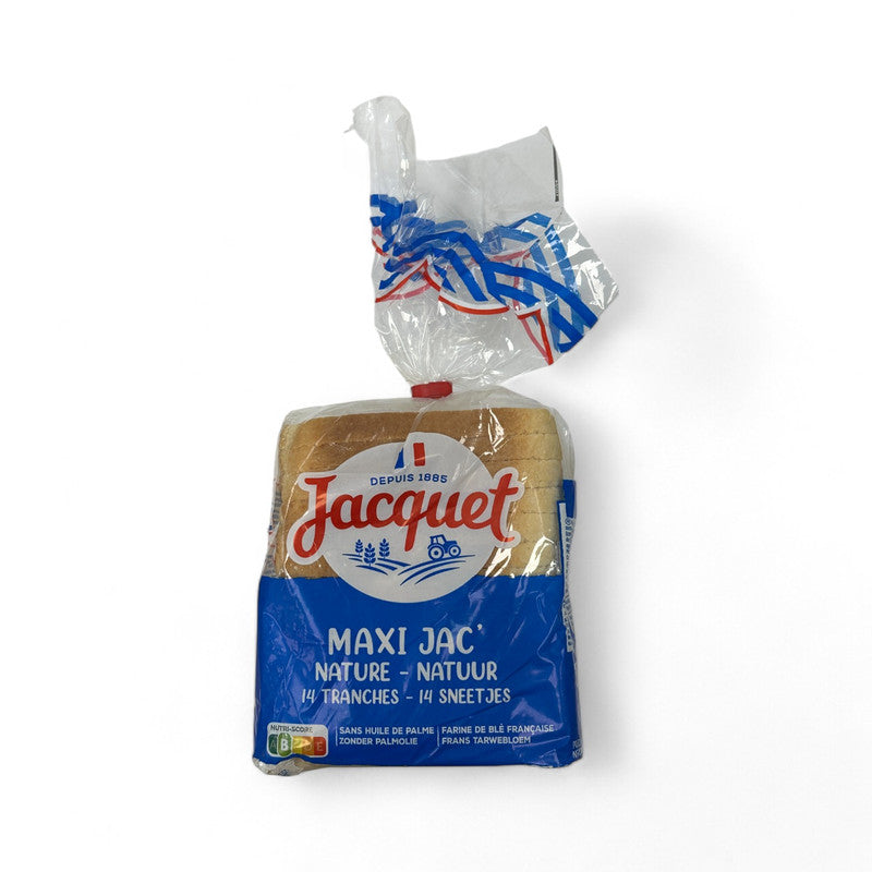 Jacquet White Sandwich Bread 550Gr - Eden's Market