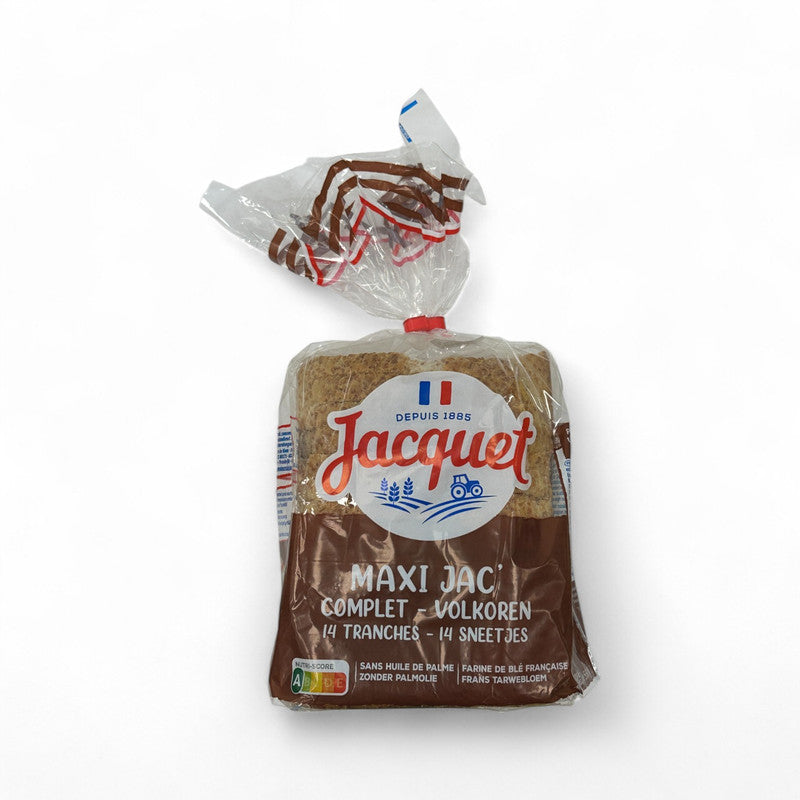 Jacquet Brown Sandwich Bread 550Gr - Eden's Market