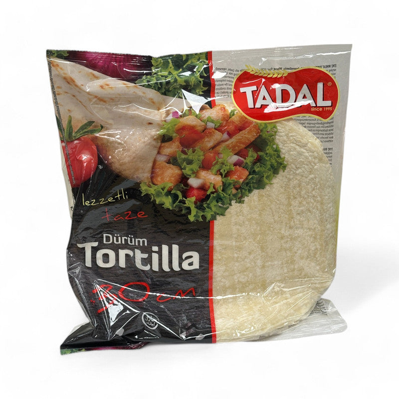 Tadal White Durum Tortillas 30Cm 1.4Kg - Eden's Market