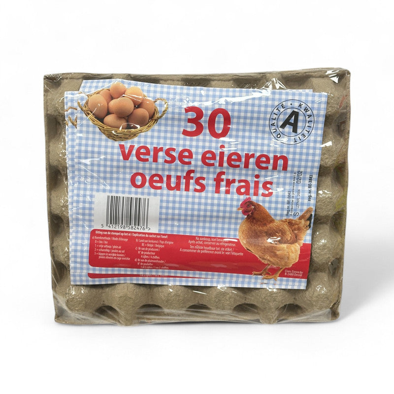 Claes Eieren Bv S Sized Eggs 30 Piece - Eden's Market